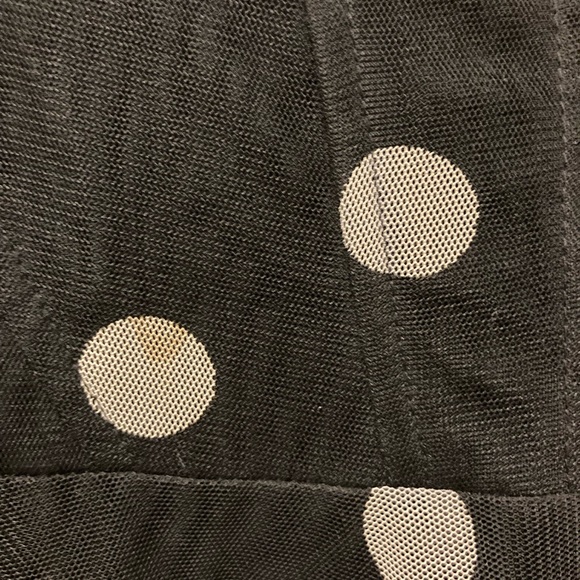 Beautiful BCBG Max Azria Polkadot Dress Size 6 Retro Rockabilly Style - Picture 6 of 6